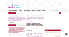 Desktop Screenshot of indoreonlinejournal.com